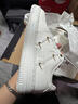 耐克Nike空軍一號(hào)男女AIR FORCE 1 '07 空軍一號(hào)運(yùn)動(dòng)休閑鞋板鞋 FV3654-111 40.5 曬單實(shí)拍圖