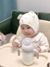 英氏（YEEHOO）嬰兒鴨嘴保溫學(xué)飲杯兒童寶寶幼兒園水杯小月齡6個(gè)月以上防嗆 保溫杯【鴨嘴頭+吸管頭】+帶重力球+杯套 300ml 曬單實(shí)拍圖