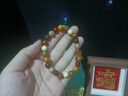 民族風(fēng)簡(jiǎn)約百搭DIY竹節珠綠松石配飾手串手鏈手飾木質(zhì)佛珠 多寶單圈08mm+竹節 曬單實(shí)拍圖