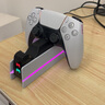 畢亞茲 PS5手柄座充 適用于 PlayStation5無(wú)線手柄充電器 雙手柄支架 ps5游戲手柄充電底座 帶充電指示燈 曬單實(shí)拍圖