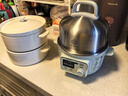 北鼎（Buydeem）電蒸鍋 電煮鍋電火鍋 蒸鍋電蒸鍋小電鍋蒸燉鍋預(yù)約電燉鍋多功能多用途鍋蒸煮燉鍋 G37綠+汽鍋+蒸架+蒸蛋盤 曬單實拍圖