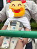 baby friend腰凳嬰兒坐凳寶寶背帶前后兩用多功能抱抱托外出抱娃神器透氣灰色 曬單實拍圖