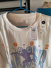 HOLLISTER【涼感印花T】25夏新款情侶寬松T恤男裝女裝KI323-5008 奶油色 XL (180/116A) 曬單實拍圖