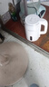 志高（CHIGO）燒水壺電熱水壺電水壺雙層防燙1.8L大容量家用燒水壺304不銹鋼內(nèi)膽大功率快速燒水 ZD18A-708G8 曬單實(shí)拍圖