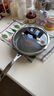 特福（Tefal）平底鍋不粘煎鍋陶瓷覆面0氟涂層煎蛋牛排煎餅鍋燃氣電磁爐通用 陶瓷+0氟+0鉛+0鎘涂層 直徑 26cm 曬單實拍圖