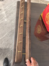 源氏木語實(shí)木墻面置物架掛衣鉤墻上壁掛式掛衣架客廳掛鉤衣帽架 (黑胡桃木)0.8米置物架 曬單實(shí)拍圖