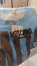 莫斯奇諾（moschino）Swimwear 男士藍色海洋logo印花圖案圓領(lǐng)衛(wèi)衣 3 A1707 2319  L碼 曬單實拍圖