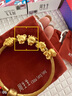 周生生黃金轉(zhuǎn)運珠 文化祝福十二生肖足金串珠定價生肖鼠93691C不含繩 曬單實拍圖
