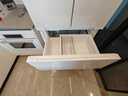 東芝（TOSHIBA）548白珍珠【高容全嵌】60cm超薄嵌入大容量雙系統(tǒng)風(fēng)冷無(wú)霜自動(dòng)制冰法式多門國(guó)家補(bǔ)貼家用電冰箱 GR-RF548WI-PM165 云脂白 曬單實(shí)拍圖