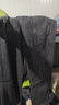 啄木鳥(niǎo)（TUCANO）牛仔褲男秋冬季寬松直筒休閑褲男士闊腿褲子男潮男褲 黑灰  2XL 曬單實(shí)拍圖