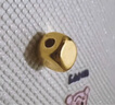 喜上眉梢喜飾黃金古法硬金金珠999足金轉(zhuǎn)運珠散珠3D硬金方糖方塊珠情侶禮 0.6g 4mm黃金方糖珠約6顆 曬單實拍圖