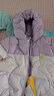 巴拉巴拉嬰兒羽絨服男女童冬季外套撞色萌趣200424107205 曬單實拍圖