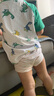 尼多熊兒童內(nèi)褲女中大童A類平角純棉嬰兒不夾pp透氣舒適四角短褲 S碼 曬單實拍圖