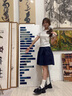 CAMILA KSENIA樂福鞋女士2025新款夏季英倫風(fēng)百搭復(fù)古高跟厚底氣質(zhì)厚底小皮鞋子 黑色 36 曬單實(shí)拍圖
