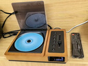 UKYK德國柏林之聲發(fā)燒cd機復古黑膠專(zhuān)輯光碟藍牙播放便攜組合音響套裝 R01木紋款+BL885胡桃色 曬單實(shí)拍圖
