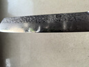 信作菜刀家用女士切菜刀日本AUS10鋼切片刀鋒利切肉刀多用刀料理刀 匠-錘紋-小菜+剪刀 曬單實拍圖