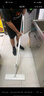 妙潔平板拖把40cm桿長137共2布家用一拖凈免手洗大懶人拖地墩布 曬單實(shí)拍圖