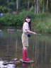 漁之源（Yuzhiyuan）小蜻蜓小物釣溪流竿短桿釣魚(yú)竿短節(jié)魚(yú)竿迷你小物竿套裝露營(yíng) 1.5m 單竿【27.5cm 掌中開(kāi)釣】送竿袋 曬單實(shí)拍圖