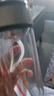 【?京東物流配送】高硼硅雙層玻璃杯大容量泡茶杯水杯子茶水分離 【雙層加厚】茶杯 350ml 1只 曬單實拍圖