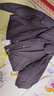 IBUDU2024冬季新款三防連帽羽絨服短款白鴨絨保暖外套潮酷女 咖啡色 155/80A/S 曬單實拍圖