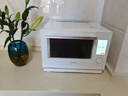 東芝（TOSHIBA）【國(guó)家補(bǔ)貼20%】白珍珠水波爐高奢款家用微波爐烤箱微蒸烤炸燉一體機(jī)蒸烤箱26L觸控彩屏YD95CNW 曬單實(shí)拍圖