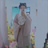 DUTRIEUX中國風(fēng)古裝純白俠客面紗古風(fēng)擋臉遮面防曬面罩遮雀斑遮陽(yáng)防飛絮 白色面紗【白色】無(wú)繡花 輕薄透氣 曬單實(shí)拍圖