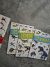 兒童恐龍貼紙書(shū)益智玩具2到3-4-5-6歲專(zhuān)注力幼兒園寶寶卡通貼貼畫(huà) 恐龍貼紙書(shū)全6冊 無(wú)規格 曬單實(shí)拍圖
