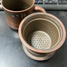 覓陶辦公杯陶瓷欽州坭興陶茶杯過(guò)濾帶茶隔茶水分離會(huì )議水杯子 禪茶一味 420ml 曬單實(shí)拍圖
