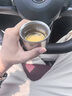 希諾（HEENOOR）純鈦保溫杯茶水分離男女士車載泡茶杯高端辦公室燜茶壺大容量水杯 銀月白490ml禮盒裝 曬單實(shí)拍圖