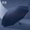 美度反向晴雨傘三折男士商務(wù)折疊雨傘10骨M3327黑色 曬單實(shí)拍圖