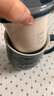 乾唐軒活瓷祥龍獻瑞 茶杯陶瓷高級泡茶杯帶蓋茶水分離帶過濾辦公杯禮盒 寶石藍+碧璽釉420ml 曬單實拍圖