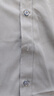 羅蒙（ROMON）短袖襯衫男商務(wù)休閑免燙修身職業(yè)正裝透氣襯衣爸爸男裝D50淺藍(lán)41 曬單實(shí)拍圖