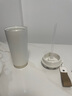 京東京造保溫杯雙飲口咖啡杯【陶瓷內(nèi)膽-316不銹鋼】 500ML白金色 曬單實(shí)拍圖