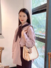 MARIE CLAIRE輕奢包包女包2025新款單肩斜挎包女士腋下包紀(jì)念日生日禮物送女友 米白色 禮盒裝【萌熊掛飾】送labubu掛飾 曬單實(shí)拍圖