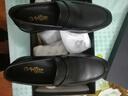 金利來（goldlion）男鞋商務(wù)休閑正裝鞋舒適輕質(zhì)透氣時(shí)尚皮鞋50383013701A-黑-41碼 曬單實(shí)拍圖