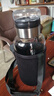 【送杯套】大容量加厚玻璃杯子便攜噸噸杯茶水分離帶杯套泡茶水杯 透明 1000ml噸噸桶 1只裝 曬單實(shí)拍圖