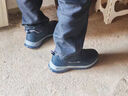 足力健大師老人鞋男防滑防水爸爸中老年健步鞋加絨保暖鞋加厚棉鞋冬季 5506深藍男 （送襪子） 42 曬單實(shí)拍圖
