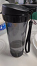 特百惠（Tupperware）茶韻500ML塑料杯男女士學(xué)生夏季運(yùn)動(dòng)水杯子戶外便攜大容量 酷炫黑 曬單實(shí)拍圖