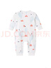 英氏（YEEHOO）嬰兒衣服嬰兒連體衣新生兒衣服寶寶衣服春秋爬服1歲-2歲 曬單實(shí)拍圖