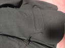 羅蒙（ROMON）【西服+馬甲+西褲】男士西服套裝職業(yè)商務(wù)正裝結婚禮服深灰XL 曬單實(shí)拍圖