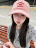 啄木鳥(niǎo)（TUCANO）粉色棒球帽子女夏季2025新款甜妹韓系時(shí)尚百搭顯臉小防曬鴨舌帽潮 1粉色 均碼 可調節（54-58c）一般都能 曬單實(shí)拍圖