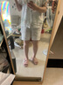 貝肽斯睡衣兒童秋春薄款嬰兒家居服套裝寶寶短袖兒童睡衣 綠林之趣【2層柔紗，吸濕快干】 100cm 曬單實(shí)拍圖