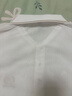 羅蒙（ROMON）高端冰絲夏季刺繡POLO保羅衫男士商務(wù)休閑短袖t恤男翻領(lǐng)大碼上衣 R白色【主圖款】 L 50【建議125-140斤】 曬單實(shí)拍圖