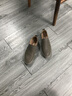 公羊鞋子男夏季百搭新款真皮休閑鞋男款商務(wù)男鞋輕便軟底英倫四季單鞋 沙色【皮鞋碼】 41 曬單實(shí)拍圖