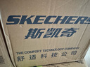 斯凱奇（Skechers）暮光鞋丨2025新品運動跑鞋男女款高回彈輕質吸震綁帶休閑鞋 男款-黑色/灰色/BKGY 42 曬單實拍圖