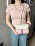 GUSKI包包女包奢侈品牌斜挎包女2025新款高級(jí)單肩包生日禮物送女友老婆 粉色【Pink】 精美禮盒裝 曬單實(shí)拍圖