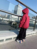 G.DUCKKIDS小黃鴨寶寶棉褲男女童冬裝兒童夾棉三層加厚保暖褲子嬰兒幼童長褲 藏青色 100 尺碼2~3歲【 90-100cm】 曬單實拍圖