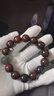 妍韻珠寶印度小葉紫檀手串文玩佛珠檀香和田玉貔貅轉運珠男女士手鏈15mm 曬單實(shí)拍圖