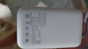 小米（MI）【3C認證】小米充電寶移動電源 10000  自帶線雙向快充口袋版 電源 灰藍色可上飛機/火車 曬單實拍圖