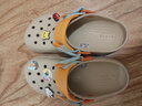 CORCS CROCS 特林洞洞鞋夏季新款經(jīng)典男鞋厚底情侶款涼拖鞋沙灘女鞋涼鞋 茶色 38 曬單實(shí)拍圖
